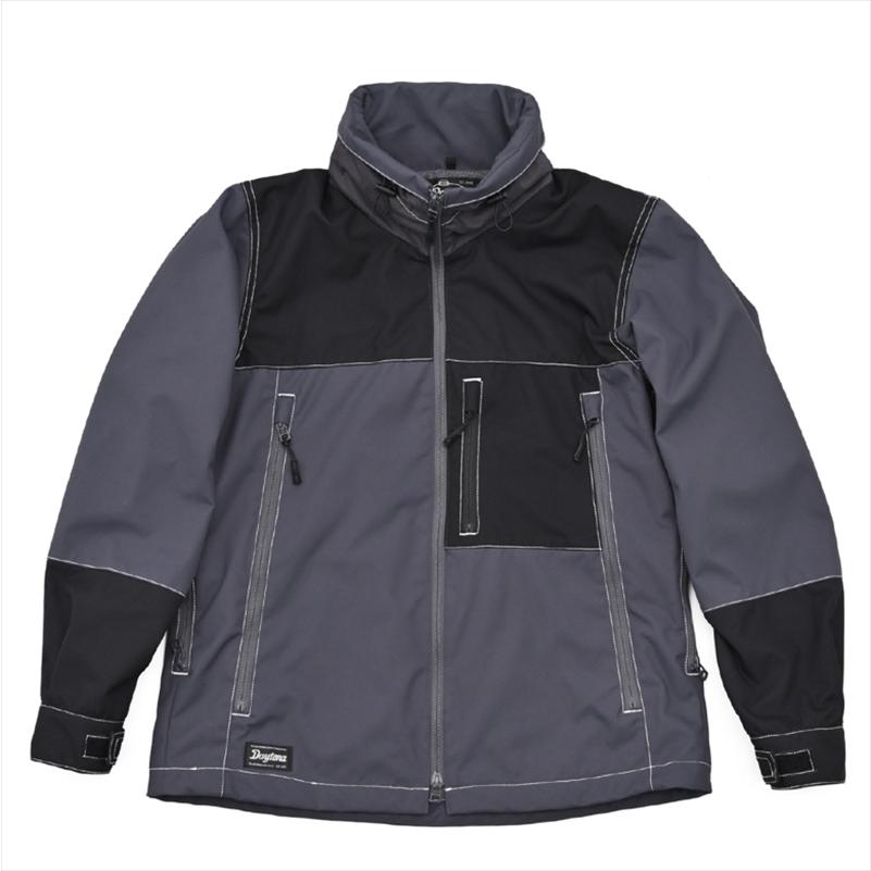 ウェア デイトナ DAYTONA DJ002エアインテークパーカBKGY XL 37323 取