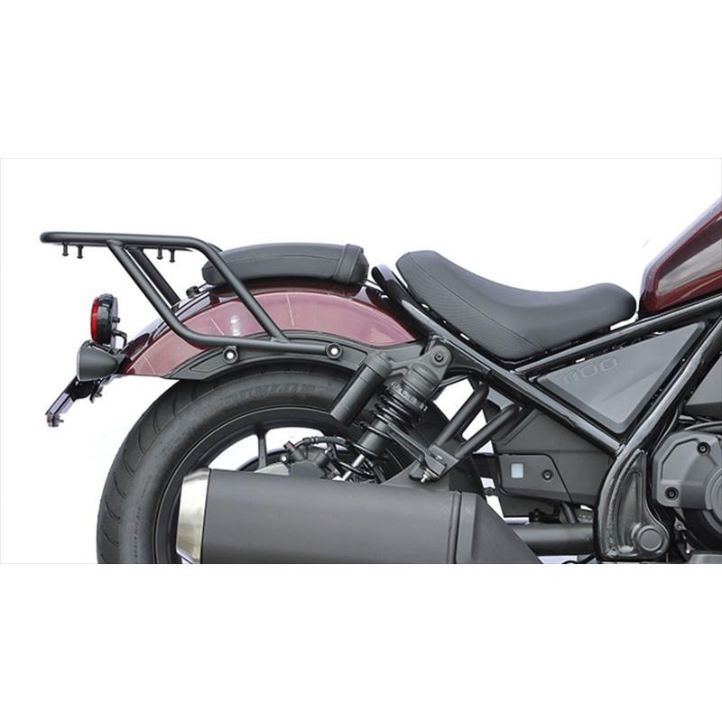 バイク リアキャリア マットブラック REBEL1100 210-2762 取寄品
