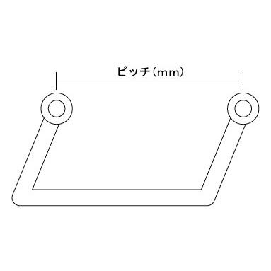 バイク KIJIMA キジマ バッグサポート メッキ 左 V ツインマグナ250 (94-10y) 210-4572 取寄品 セール｜hatoya-parts｜02