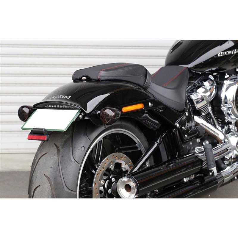 EASY  -60 ＋専用カバー バイクパーツ 電装系 キジマ テールランプキット LEDスリム/スモーク