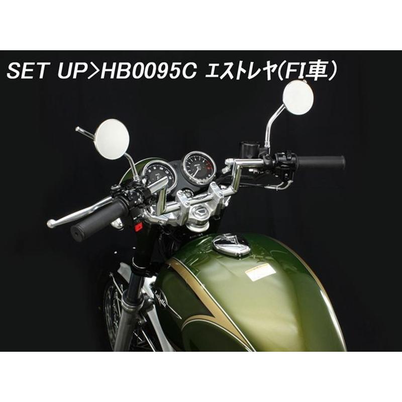 バイク ハンドル ハリケーン HURRICANE 100ロボット2型 HB0095C 取