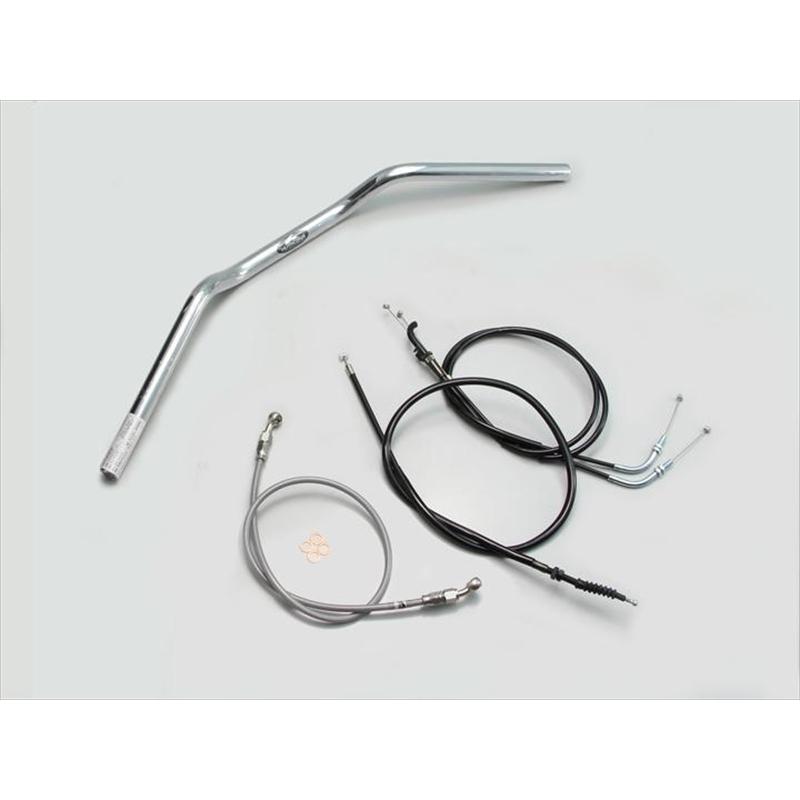 バイク ハンドル ハリケーン HURRICANE コンチ２型 ハンドルSET H714-002C 取寄品