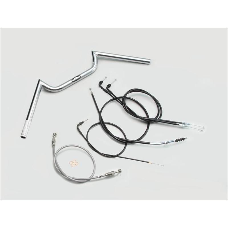 バイク ハンドル ハリケーン HURRICANE スワロー ハンドルSET H028-017C 取寄品