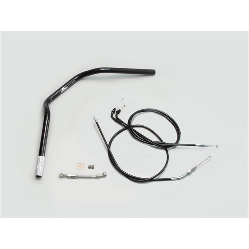 バイク ハンドル ハリケーン HURRICANE ＰＯＬＩＣＥ ２型 ハンドルSET H030-070B 取寄品