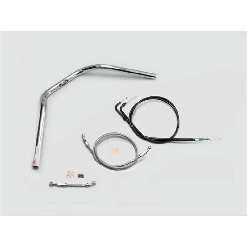 バイク ハンドル ハリケーン HURRICANE ナロー２型 ハンドルSET H031-046C 取寄品