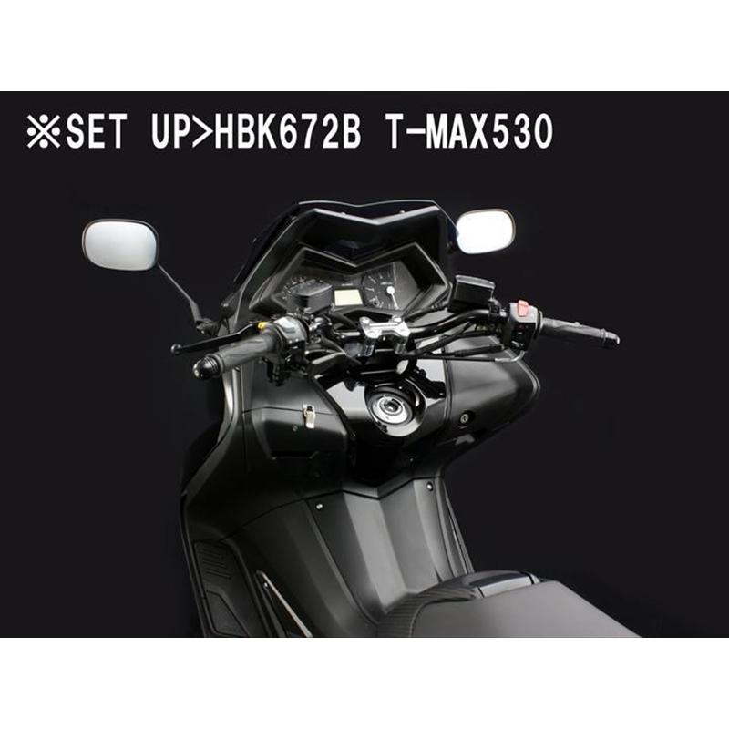 バイク ハンドル ハリケーン HURRICANE ヨーロピアン１型 ハンドルkit HBK672B 取寄品_1
