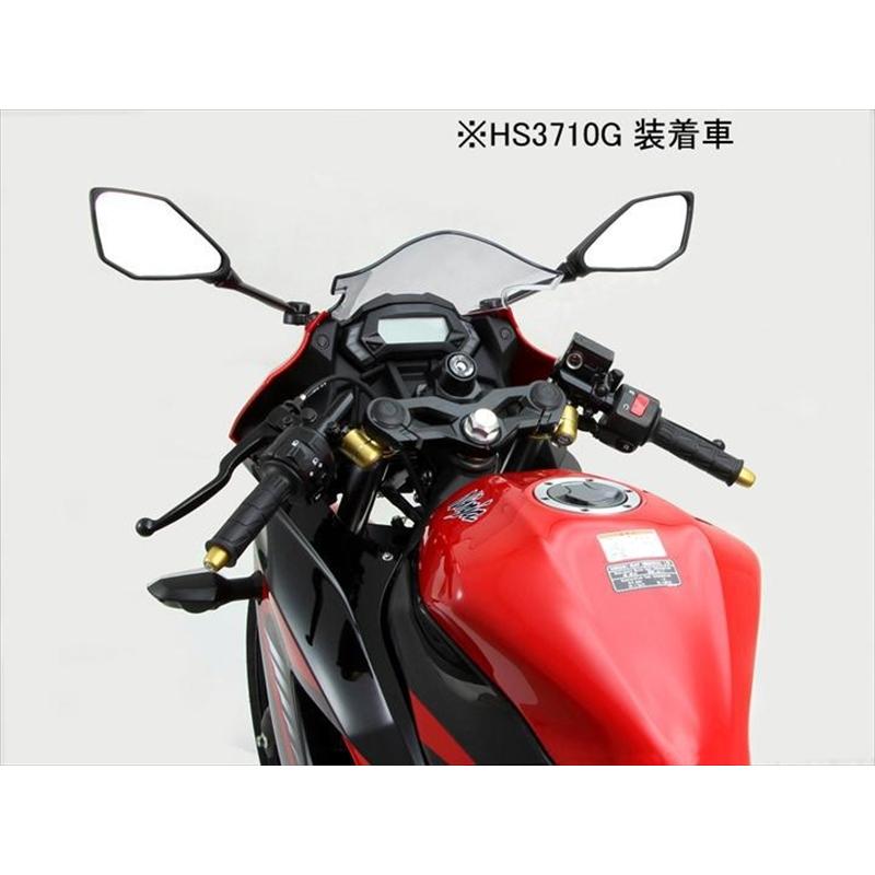 バイク ハンドル ハリケーン HURRICANE セパレートハンドル HS3710G 取寄品の画像
