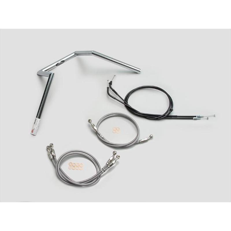バイク ハンドル ハリケーン HURRICANE ２００ロボット1型 ハンドルSET H002-108C 取寄品