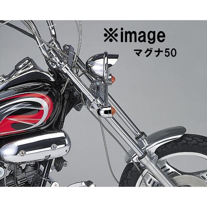 バイク 電装系 ハリケーン HURRICANE ミニブレットウインカーkit ステムマウント HA5415-01 取寄品の画像