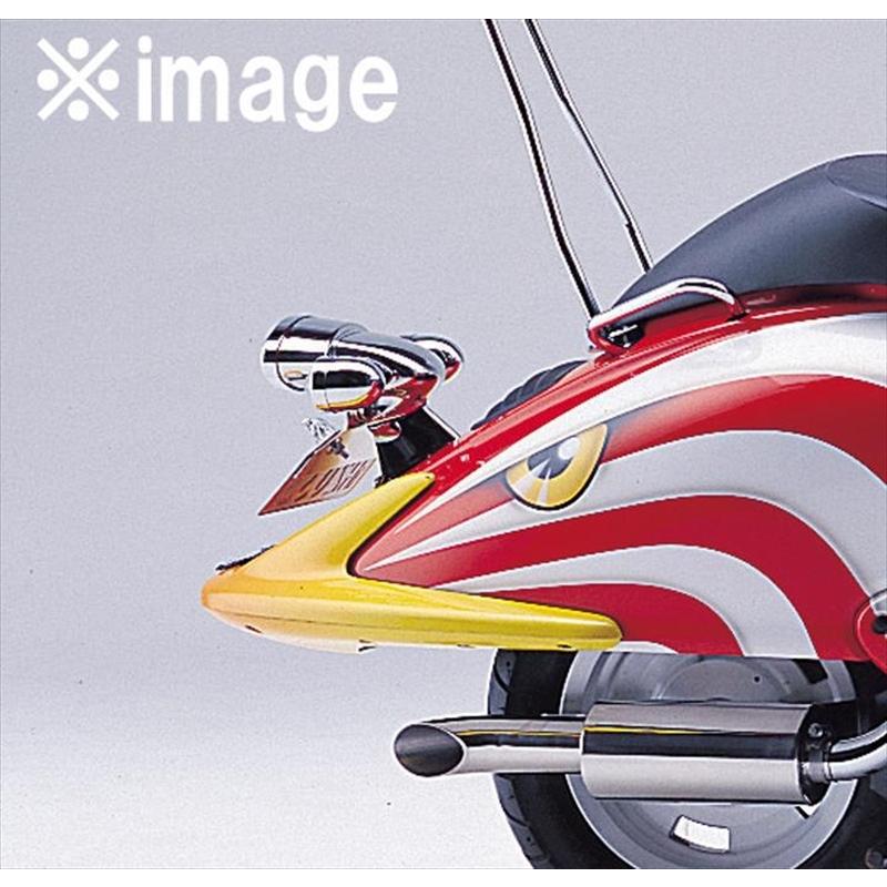 バイク 電装系 ハリケーン HURRICANE ミニブレットウインカーkit ステムマウント HA5421-01 取寄品の画像