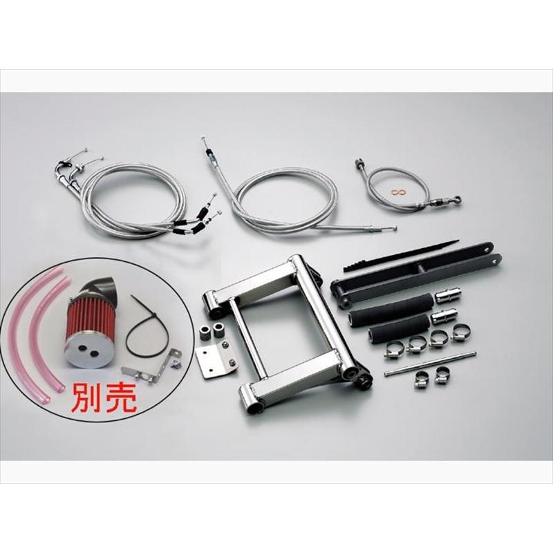 バイク フレーム ハリケーン HURRICANE ロングホイールベースｋｉｔ.. HF1020M-01 取寄品