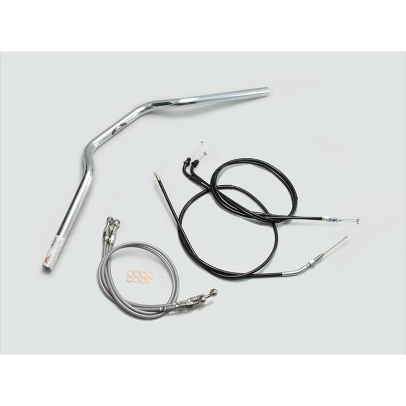 バイク ハンドル ハリケーン HURRICANE ヨーロピアン１型 ハンドルSET H009-009C 取寄品