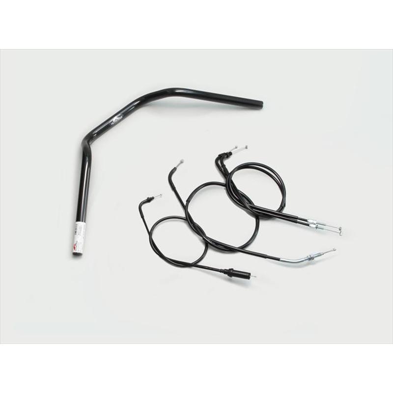バイク ハンドル ハリケーン HURRICANE ナロー２型 ハンドルSET H014-046B 取寄品