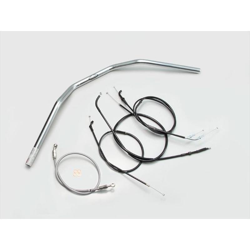 自動二輪車 手持ち部分 ハリケイン HURRICANE トラッカーHIGH 手持ち部分SET H710-044C 取寄品