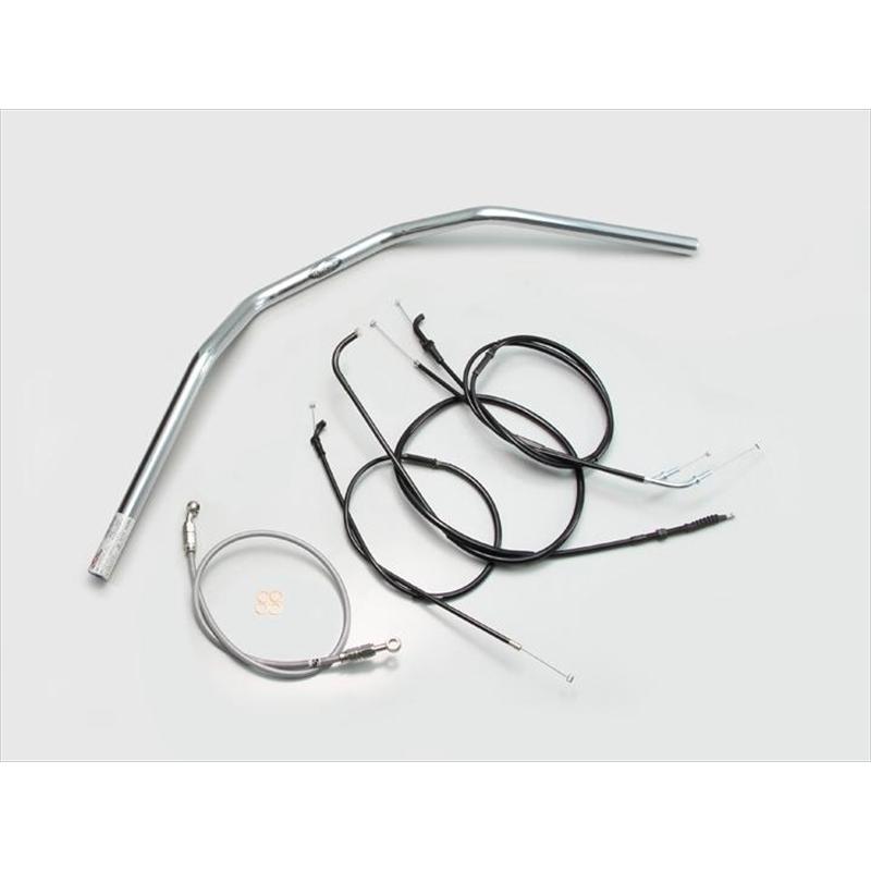 自動二輪車 手持ち部分 ハリケイン HURRICANE トラッカーHIGH 手持ち部分SET H709-044C 取寄品