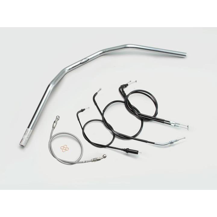 自動二輪車 手持ち部分 ハリケイン HURRICANE トラッカーHIGH 手持ち部分SET H014-044C 取寄品
