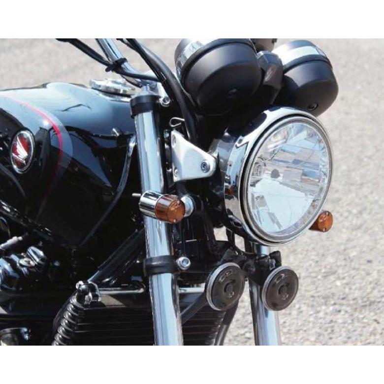 POSHフェイス スーパーバイクウインカーキット SLV／OR CB1100 14