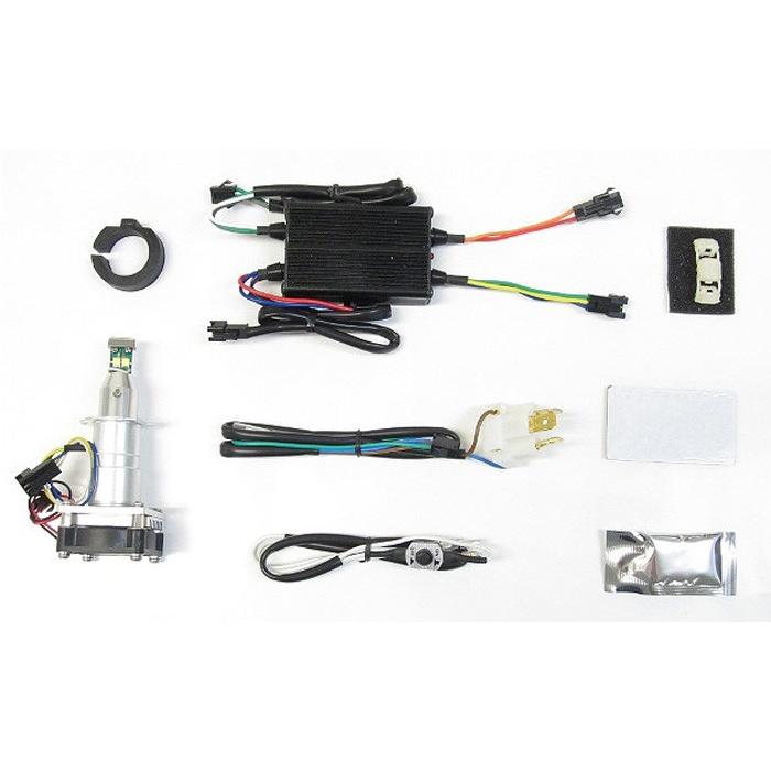 バイク Protec プロテック LB7W-L LEDヘッドライトバルブ H7汎用 Hi Lo切替式Loビーム側専用12v 20 20w 6000k 65031 取寄品 セール