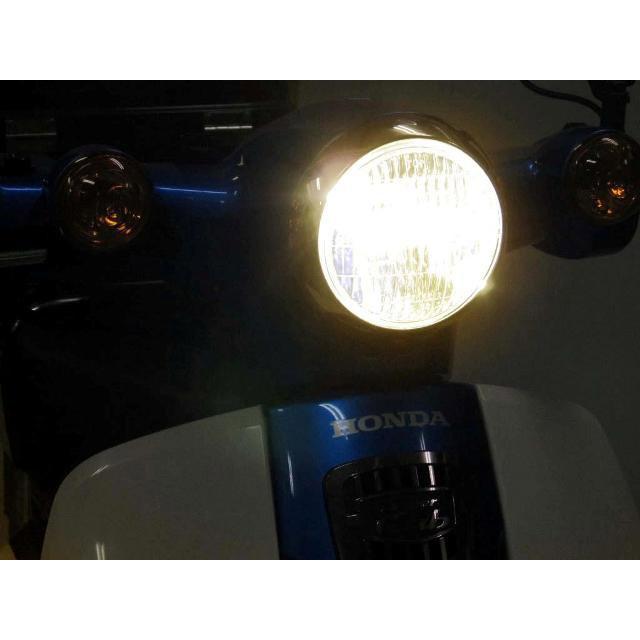 バイク Protec プロテック LBH-H02 LEDクラシカルヘッドライト 3000k