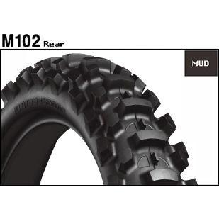 バイク ブリヂストン MOTOCROSS M102 110 100-18 64M W BRIDGESTONE MCS08949 取寄品 セール