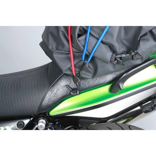 バイク モトフィズ MOTOFIZZ シートフック 4ケイリ BLK MF-524 取寄品