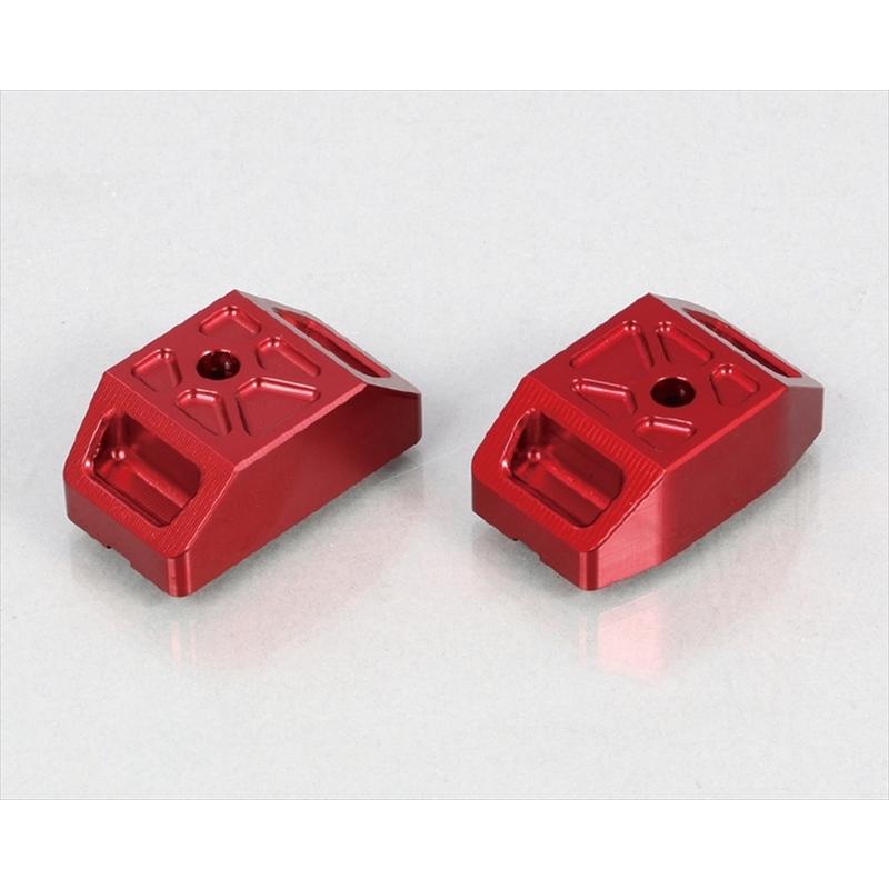 【新品未使用】トヤ2 バイク チェーンアジャスターキャップ レッド GROM JC92 519-1452920