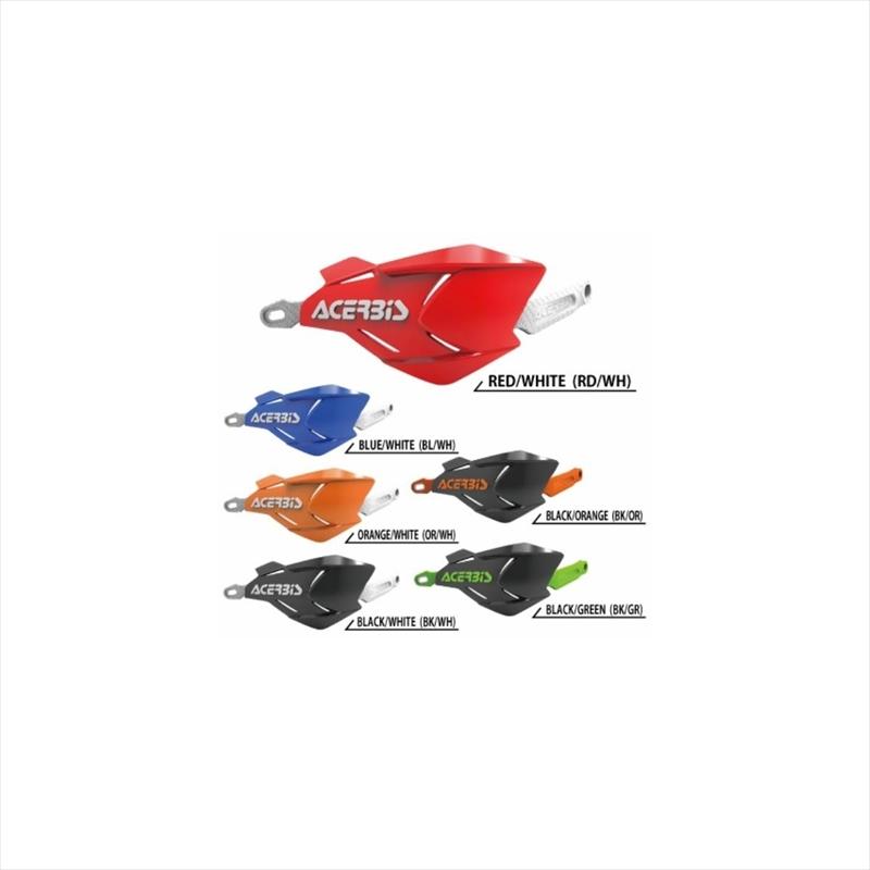 バイクパーツ ハンドル アチェルビス リプレスメントカバー RED/BLK X