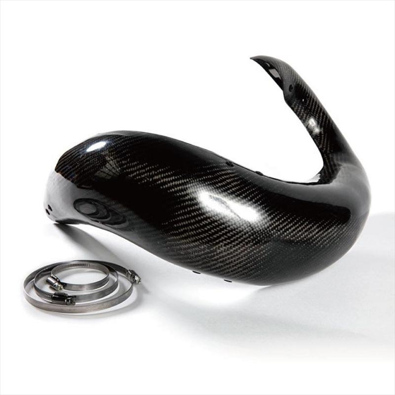 KTM exc 250 カーボンチャンバーガード KTM exc 250 カーボンチャンバーガード Tekmo Racing カーボン2