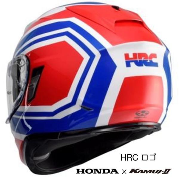 ピンがあら Xlのみ在庫特価 Honda Ogk Kabuto Kamui 2 Hrc トリコロール ヘルメット バイク