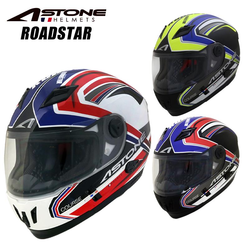 France Astone デザイン フルフェイスヘルメット Roadstar インナーシールド装備 おしゃれ かっこいい グラフィック ロードスター アストン フランス バイク用 ヘルメット バイク用品はとや 通販 Paypayモール