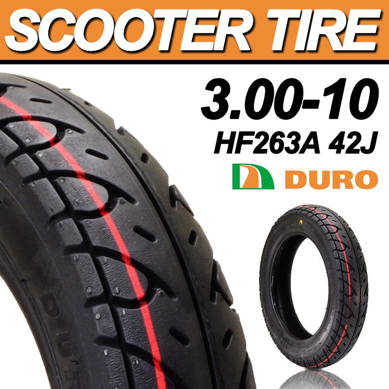 スクータータイヤ 3.00-10 DURO HF263A 42J TL デューロ 300-10 :mk20160624004:ヘルメット・バイク用品はとや - 通販 - Yahoo!ショッピング スクータータイヤ 3.00-10 DURO HF263A 42J TL デューロ 300-10 :mk20160624004:ヘルメット・バイク用品はとや - 通販 - Yahoo!ショッピング
