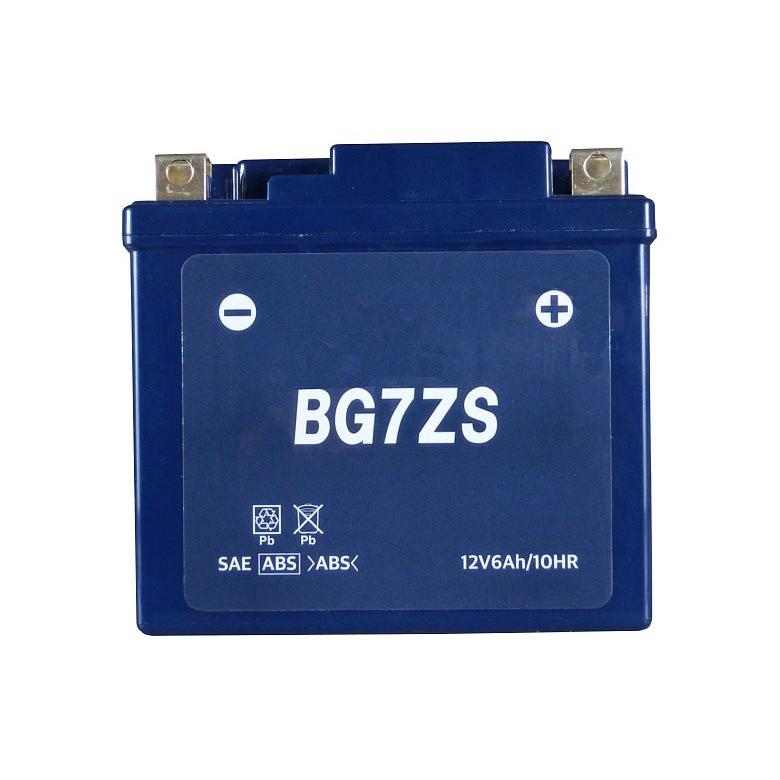オートバイ用バッテリー/BG7ZS/互換/YTZ7S/GT6B-3/ゲルタイプ/液入充電
