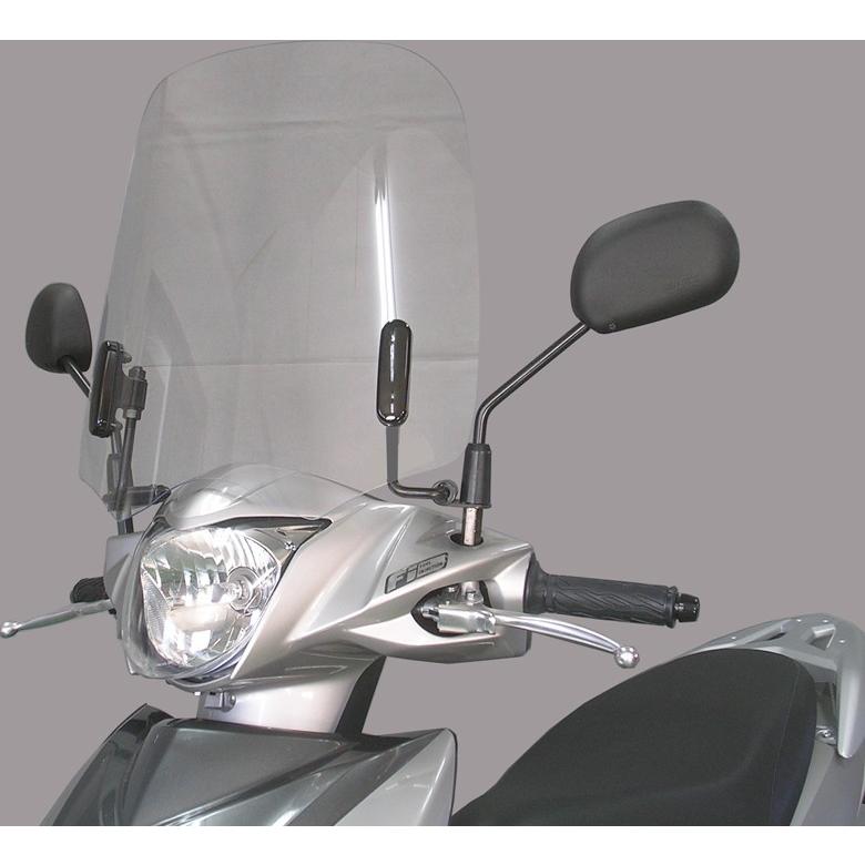 旭風防 ウインドシールド AD-33 (スズキ ADDRESS アドレス110（EBJ-CE47A） シールド バイク用)