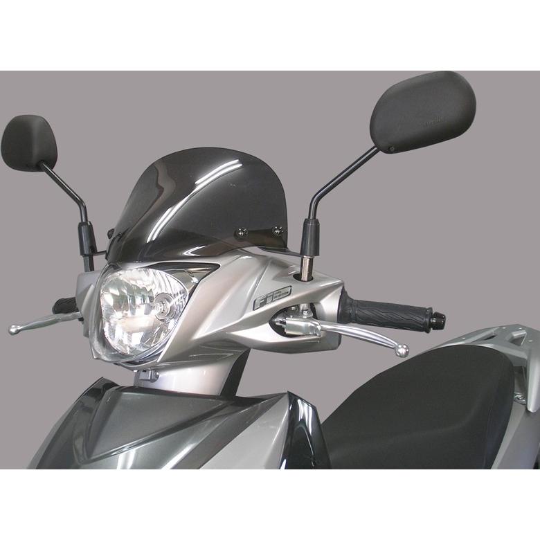 アドレス110 ウインドシールド 風防 旭風防 旭風防 シールド バイク用 メータバイザー スズキ アドレス110（EBJ