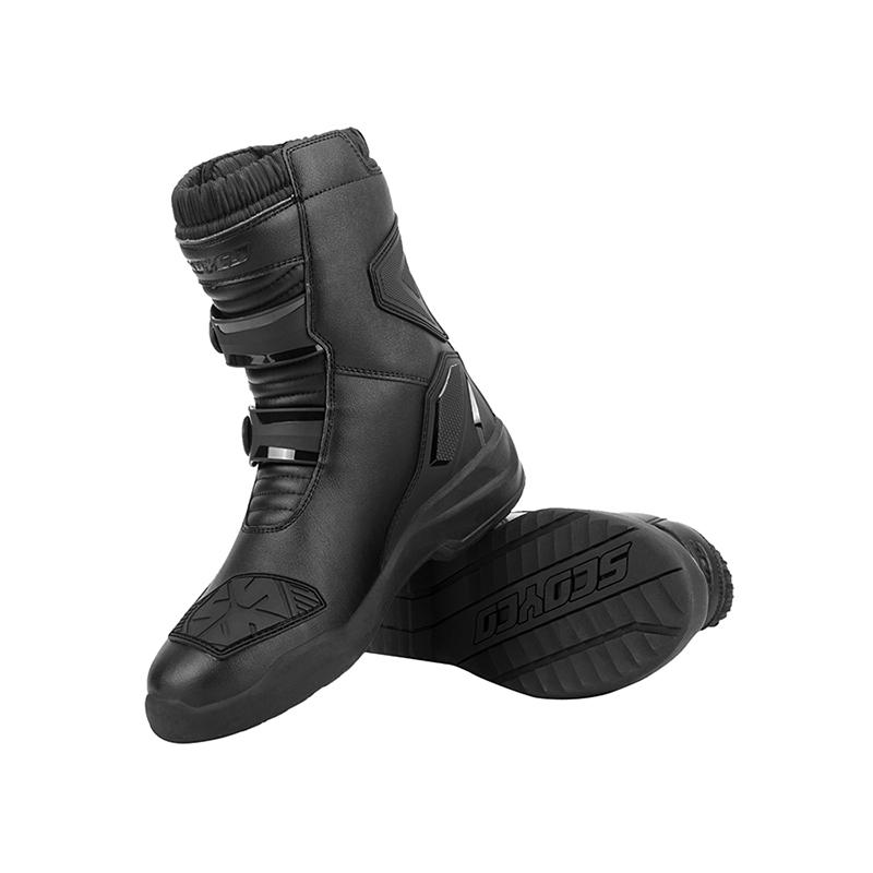 バイク ライディングシューズ ブーツ 防水 スコイコ SCOYCO