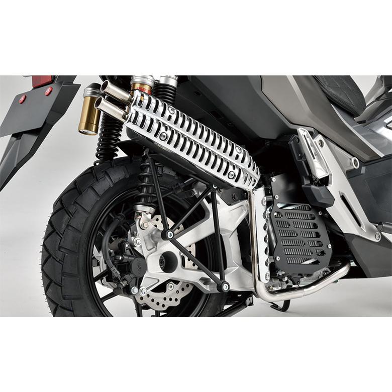 バイクマフラー JMCA認定 ADV150 シルバー SP武川 スクランブラー 