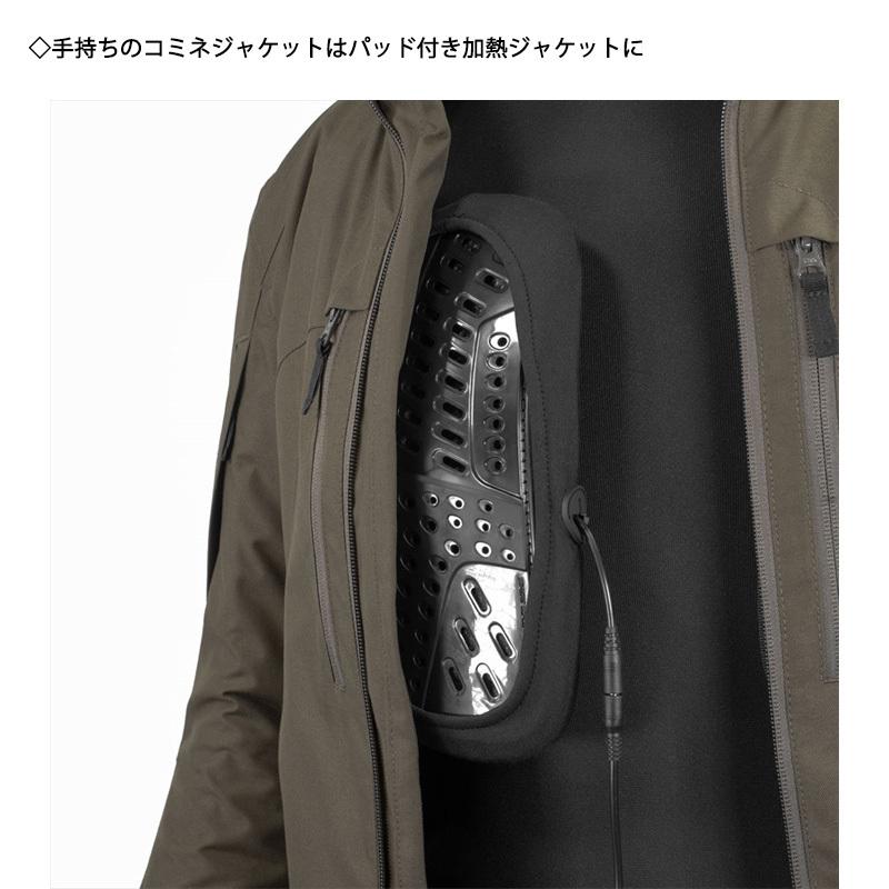 【KOMINE】【コミネ】【EK-307 12Vヒーティングインナーチェスト＆バックパッド】08-307　電熱プロテクター