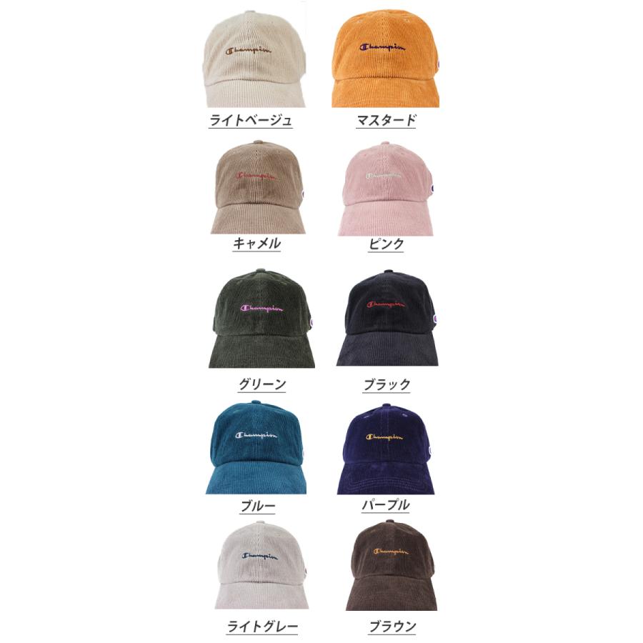 Champion チャンピオン キャップ メンズ レディース ローキャップ 帽子 ベーシック コーデュロイ ユニセックス ブランド 人気 トレンド 父の日 贈り物 Ch 17 帝塚山帽子本舗 通販 Yahoo ショッピング