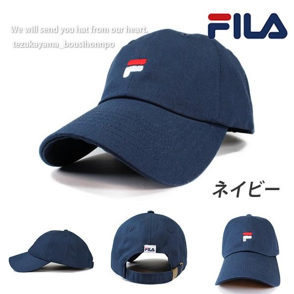 Fila フィラ キャップ ローキャップ 帽子 メンズ レディース エンブレム ロゴ ローキャップ ブランド 人気 トレンド Fila 1 帝塚山帽子本舗 通販 Yahoo ショッピング