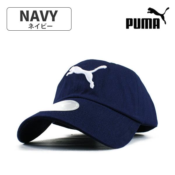 PUMA プーマ メンズ レディース ローキャップ 帽子 チーターロゴ PUMA プーマ メンズ レディース ローキャップ 帽子 チーターロゴ