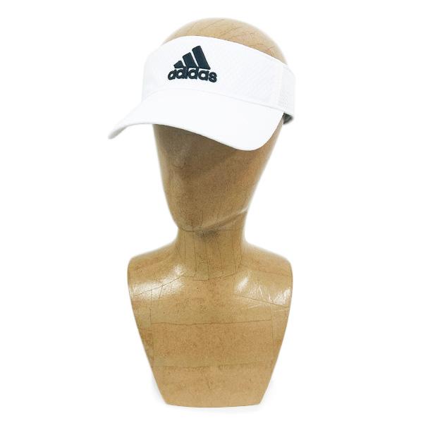 adidas（アディダス） 洗濯機で洗える メッシュ サンバイザー M〜XL