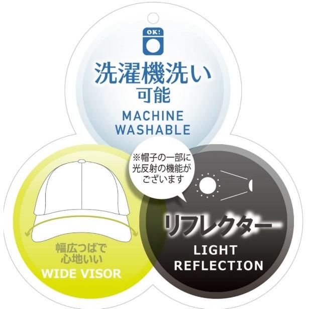 CASTANO（カスターノ） 洗濯機で洗える 冷感 メッシュキャップ M〜L