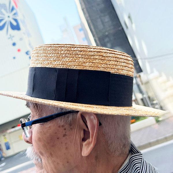 EDHAT 麦わら カンカン帽 日本製 ストローハット 麦わら帽子 EDHAT 麦わら カンカン帽 日本製 ストローハット 麦わら帽子
