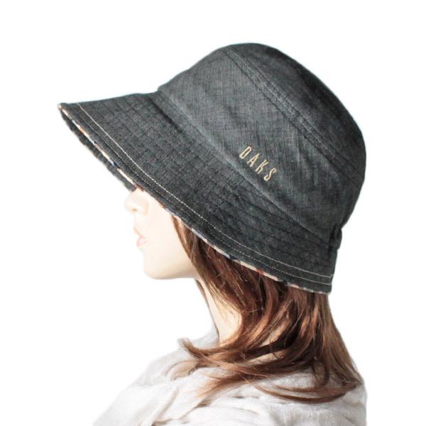 DAKS（ダックス） コットン ブルトンハット UVカット S〜Lサイズ