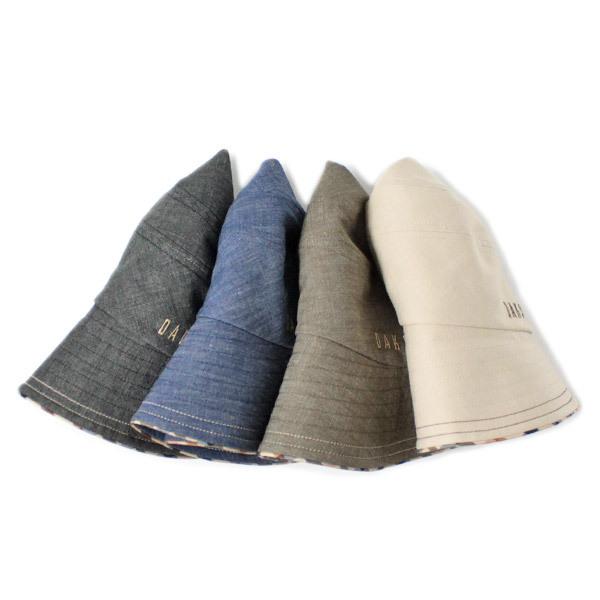 DAKS（ダックス） コットン ブルトンハット UVカット S〜Lサイズ