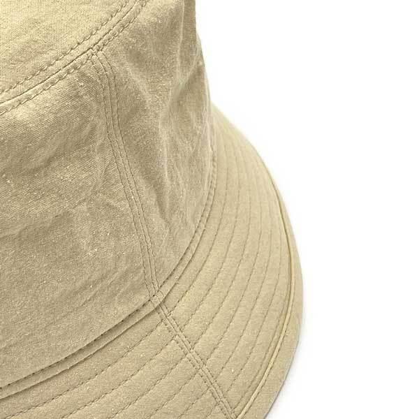 RACAL（ラカル） RACAL CL Down Brim Huge Bucket Hat コットンリネン