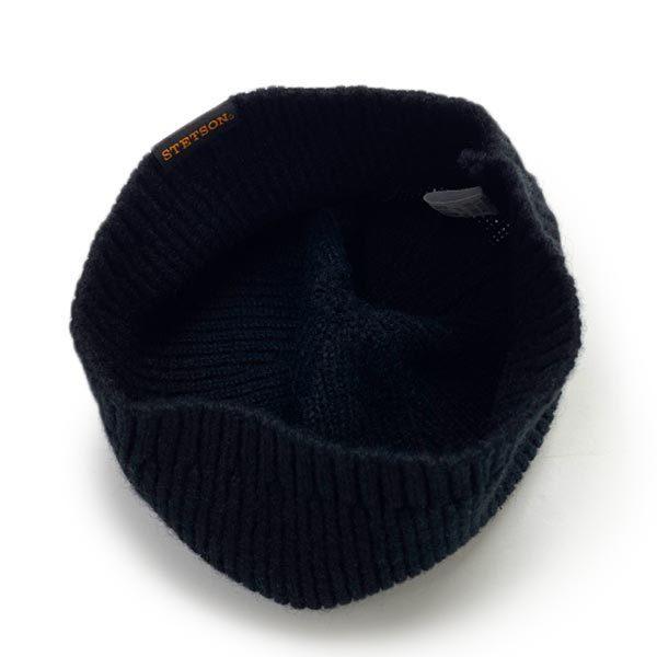 STETSON カシミヤ ショートワッチ 日本製 カシミヤ100% 高品質 ニット帽 イスラムキャップ 防寒 帽子 SE571｜hatshop｜05