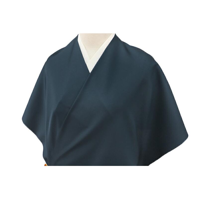 お召 御召 メンズ 男性用 紺鼠 褐返 無地 紅花染 紅花の里工房 反物 着尺 準礼装 セミフォーマル お洒落着 カジュアル かっこい No ...