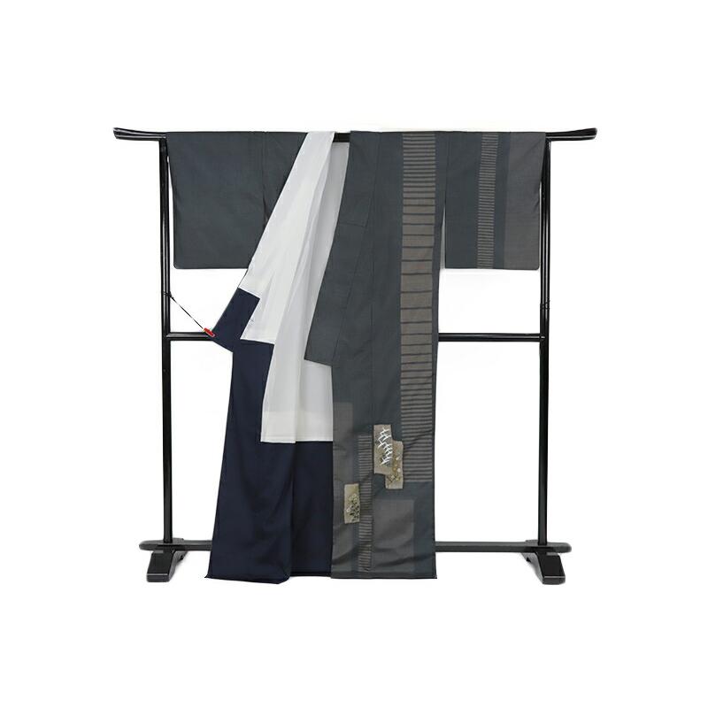 大島紬 着物 中古 リサイクル 訪問着 正絹 身丈175cm 裄72cm TL