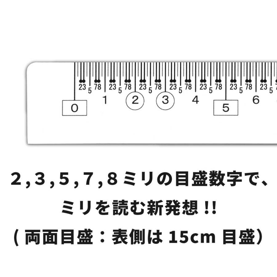 23＆78リバーシブル定規 【日米特許】老眼 送料￥250(7個